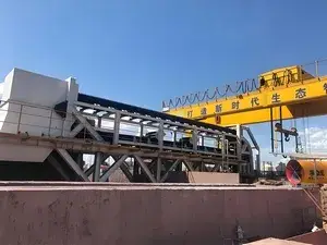 Конвейерная лента с гофробортом